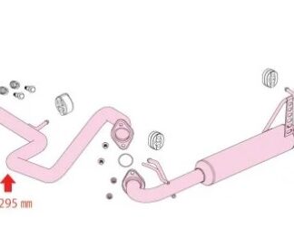 Fujitsubo Authorize RM Exhaust SUZUKI JIMNY JB64W R06A