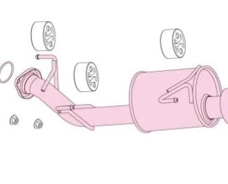 Fujitsubo Authorize S Exhaust NISSAN JUKE 1.6 Turbo 2WD F15 MR16D