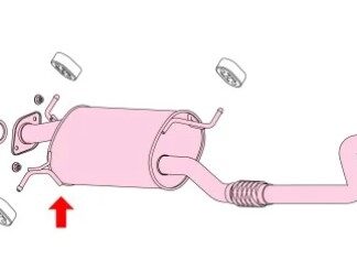Fujitsubo Authorize S Exhaust NISSAN SERENA 2WD C CC25 MR20DE