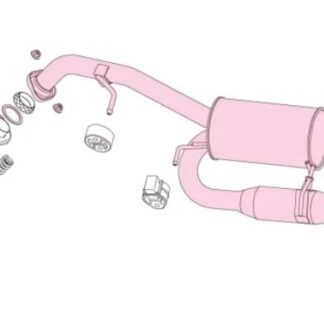 Fujitsubo Authorize S Exhaust MAZDA PREMACY 2WD CREW LF-DE LF-VE