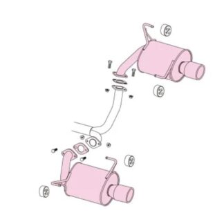 Fujitsubo Authorize S Exhaust SUBARU FORESTER 2.0 Turbo NA SH5 SH