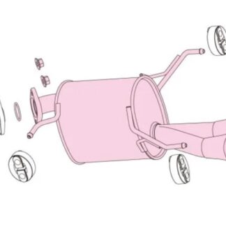 Fujitsubo Authorize S Exhaust SUZUKI SWIFT 1.2 2WD ZC72S K12B