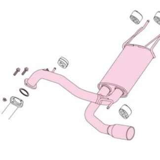 Fujitsubo Authorize S Exhaust MAZDA Mazda3 BLEFW LF-VDS