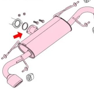 Fujitsubo Authorize S Exhaust MAZDA Mazda3 BMEFS PE-VPR