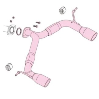 Fujitsubo Authorize S Exhaust MAZDA CX-3 1.5 DT 4WD DK5AW S5-DPTS