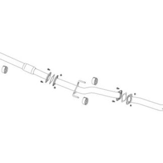 Fujitsubo Authorize S Exhaust TOYOTA HILUX 2.4 DT GUN125 2GD-FTV