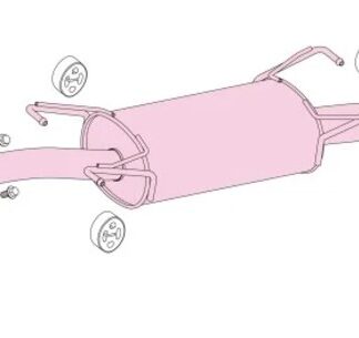 Fujitsubo Authorize S Exhaust SUBARU IMPREZA 2.0 Turbo GH8 EJ20