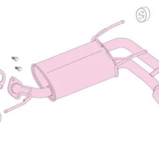 Fujitsubo Authorize E Exhaust SUBARU IMPREZA SPORTS HV 2.0 4WD GP