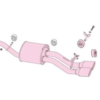 Fujitsubo Authorize E Exhaust TOYOTA COROLLA FIELDER 1.5 HV 2WD N