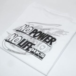 HKS T-Shirt No Power No Life White S