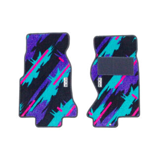 HKS 50th FLOOR MAT FD3 FRONT SET OIL COLOR RHD