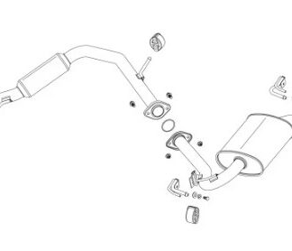 Fujitsubo Authorize R Exhaust TOYOTA C-HR Turbo 2WD NGX10 8NR-FTS