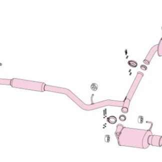 Fujitsubo Authorize R Exhaust SUBARU FORESTER 2.0 Turbo SH5 EJ20