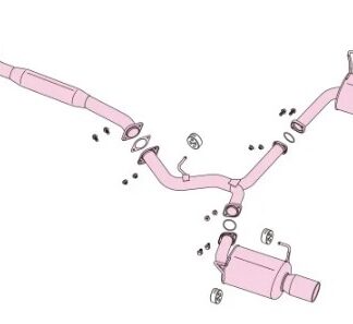 Fujitsubo Authorize R Exhaust SUBARU WRX STI S207 S4 VAB VAG EJ20