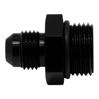 DW 8AN ORB Male to 6AN Male Flare Adapter Incl O-Ring  Anodized