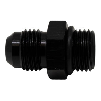 DW 6AN ORB Male to 6AN Male Flare Adapter Incl O-Ring  Anodized