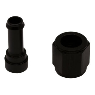 DW 6AN Female Flare Swivel to 5 16 Inch Single Hose Barb  Anodize