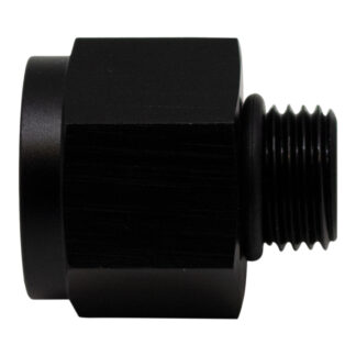 DW 6AN ORB Male to M18 X 15 Metric Female Incl O-Ring  Anodize