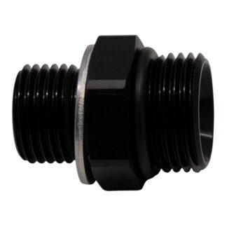 DW 8AN ORB Male to M16 X 15 Metric Male Incl O-Ring and Crush W