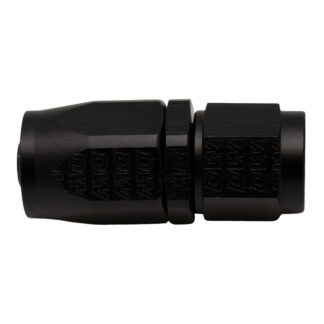 DW 6AN Female Swivel Strait Hose End CPE  Anodized Matte Black
