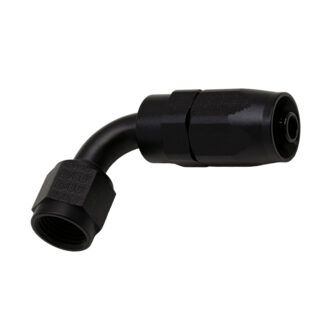 DW 6AN Female Swivel 90-Degree Hose End CPE  Anodized Matte Black