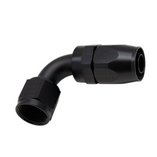 DW 10AN Female Swivel 90-Degree Hose End CPE  Anodized Matte Blac
