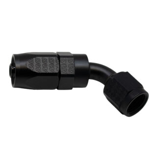 DW 6 AN Female Flare Swivel 60-Degree Hose End CPE  Anodized Matt