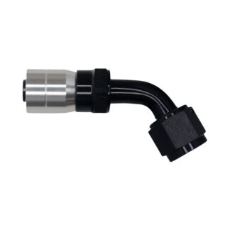 DW 8 AN Female Flare Swivel 60-Degree Hose Crimping Style End CPE