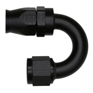 DW 10AN Female Flare Swivel 180-Degree Hose End CPE  Anodized Mat