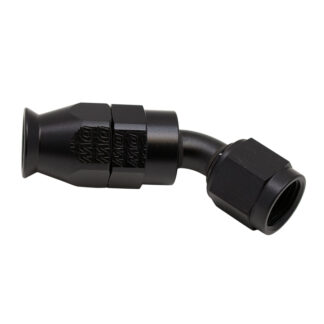 DW 6AN Female Swivel 45-Degree Hose End PTFE Incl 1 Olive Insert
