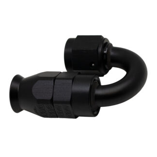 DW 6AN Female Swivel 180-Degree Hose End PTFE Incl 1 Olive Inser