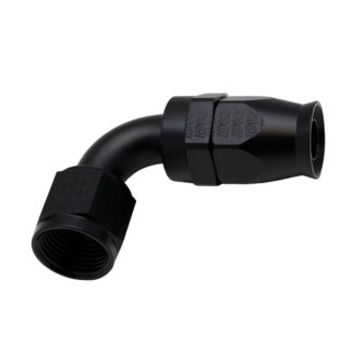 DW 10AN Female Swivel 90-Degree Hose End PTFE Incl 1 Olive Inser