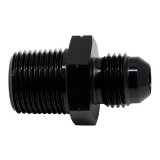 DW 6AN Male Flare to 3 8 Inch Male NPT Adapter  Anodized Matte Bl