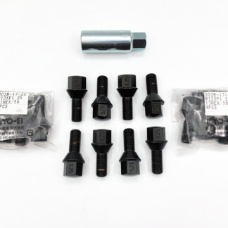 RAYS No.3 EU PARTS M12x1.25 25 BK (L25 16PC Black)