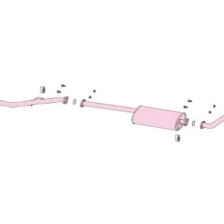 Fujitsubo Authorize K Exhaust HONDA N BOX Custom NA 2WD JF1 S07A