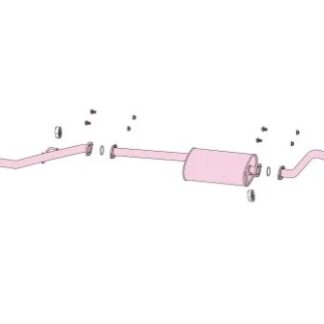 Fujitsubo Authorize K Exhaust HONDA N BOX NA 2WD 2013   JF1 S07A