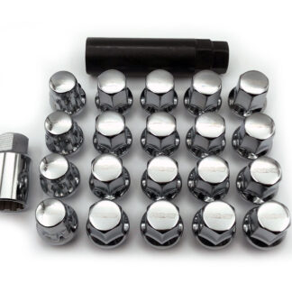 RAYS 17 HEX L31 NUTS AND LOCK SET 12X1.5-5H CP Chrome