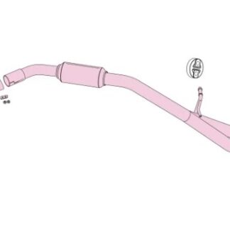 Fujitsubo Authorize K Exhaust SUZUKI WAGON R STINGRAY Turbo HV 2W