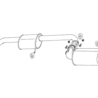 Fujitsubo Legalis R Exhaust NISSAN SILVIA 180SX 2.0 Turbo PS KPS1