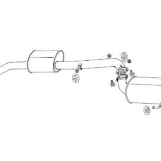 Fujitsubo Legalis R Exhaust NISSAN SKYLINE GTS25t 2DOOR GT-R ECR3