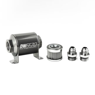 DW In-line fuel filter element and housing kit  stainless st