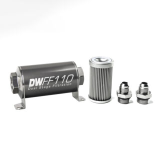 DW In-line fuel filter element and housing kit  stainless st