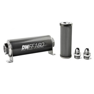 DW In-line fuel filter element and housing kit  stainless st