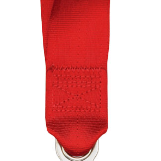 Schroth Racing Tow strap Red - sewn loop with 10 cm loop length