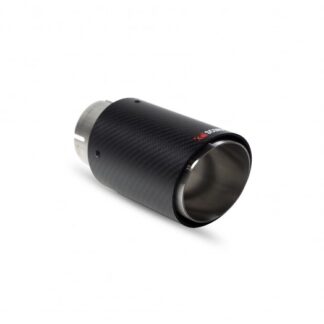 Scorpion Single 90mm carbon fibre Ascari trim Ascari Tailpipe Ford Mk8 1.0T EcoBoost Fiesta ST-Line Non GPF Model