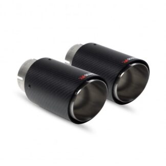 Scorpion Twin 90mm carbon fibre Ascari trim Ascari Tailpipe Audi RS3 8P Sportback 11-12 2011 - 2012