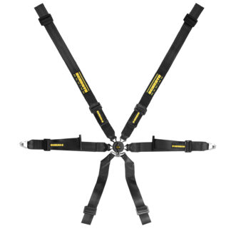 Schroth Racing Profi XLT 2x2 (pull-down) - FHR Specific - Black