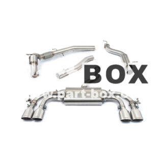 COBRA Audi S3 (8Y) (Sportback) (2020-) Valved Turbo Back System - Stainless Steel