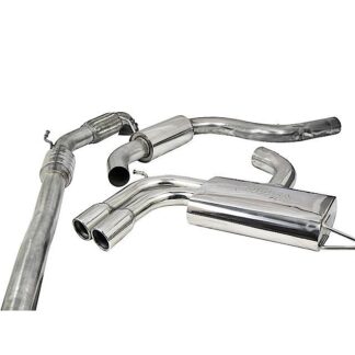 CobraSport Quad Exit Centre & rear (S-line bumper & S4 panel