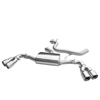 COBRA Audi TT 1.8 & 2.0 TFSI (2WD) Quad Exit TailPipes (07-11)